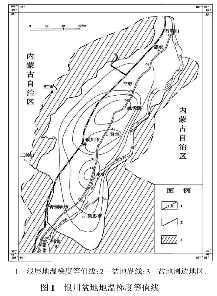 寧夏回族自治區(qū)地?zé)豳Y源分布規(guī)律-地?zé)衢_(kāi)發(fā)利用-地大熱能